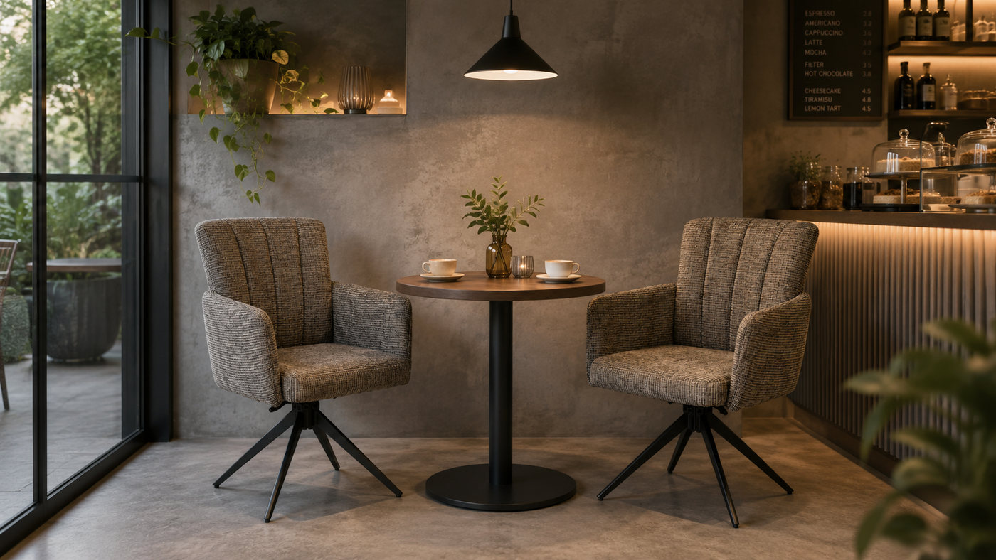 Soft Seating for Café Spaces with [