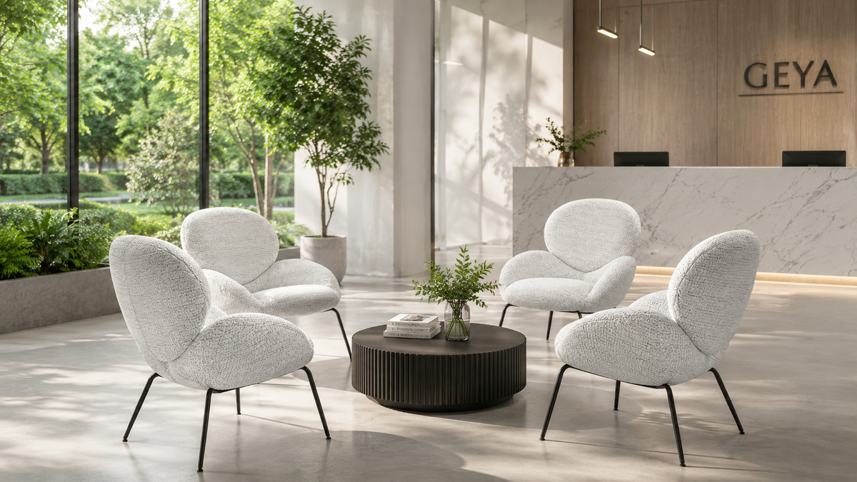 Reception Waiting Area Seating with [