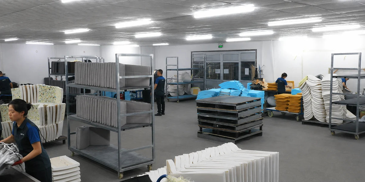 Chair assembly and quality control for approved OEM orders
