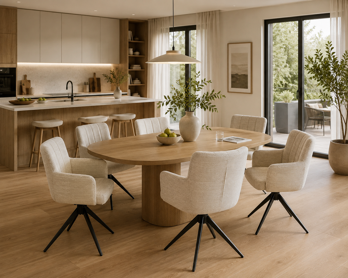 Open-Plan Dining Room with [