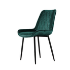 Diamond-Quilted Upholstered Dining Chair in Bottle Green (DC-1819)- GEYA Seating