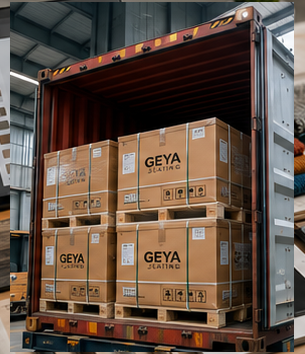 Export-ready furniture cartons and loading preparation for B2B orders