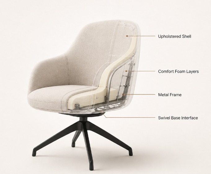 GEYA manufacturing strength and integrated furniture production capability