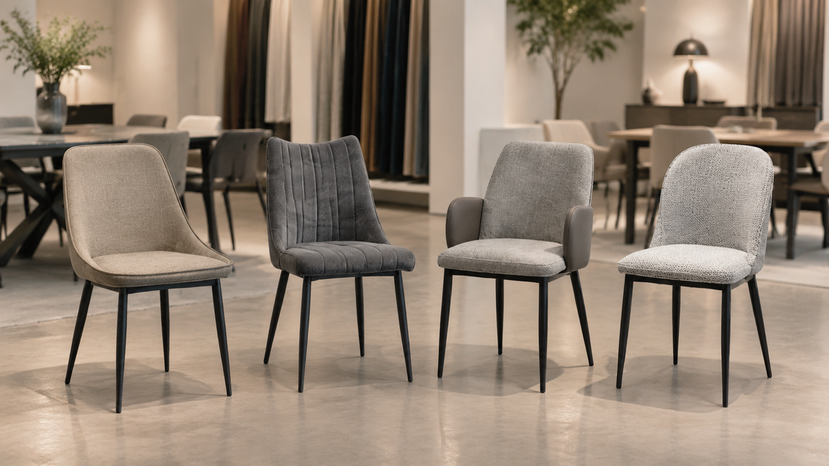 GEYA upholstered dining chair collection for furniture retailers and brands