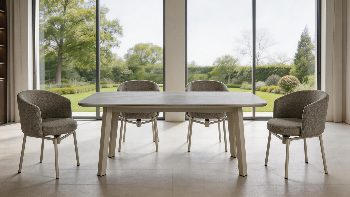Garden-View Dining Space with [