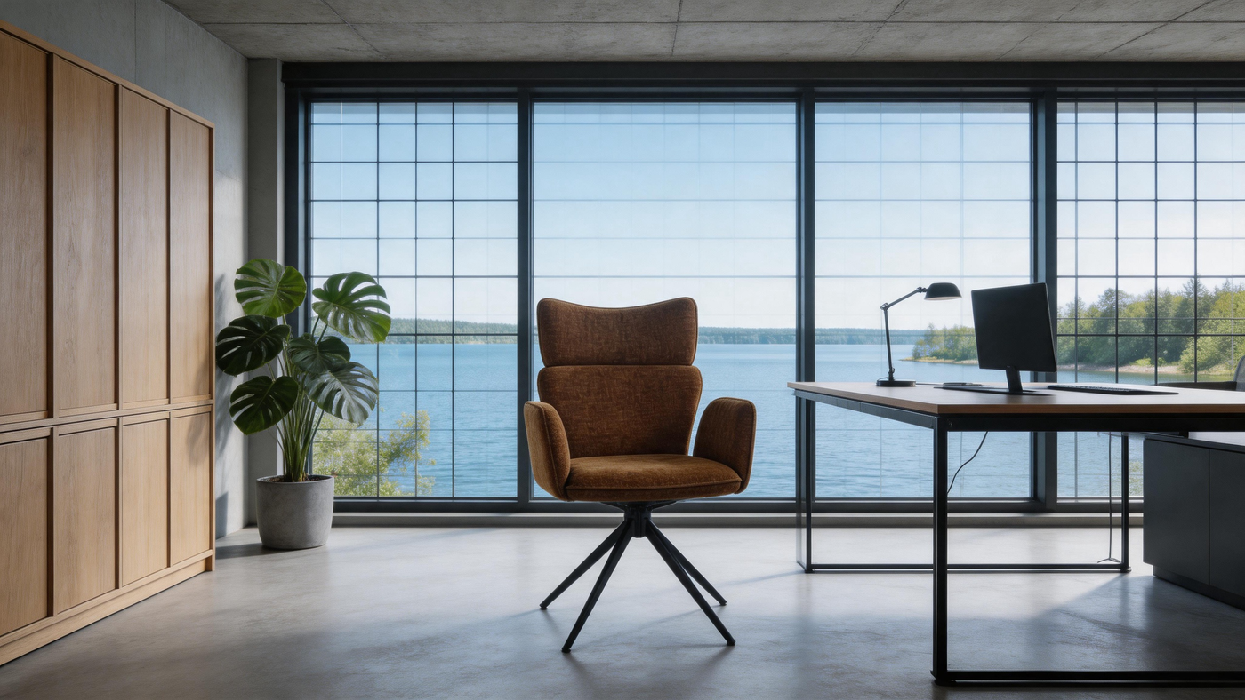 Founder’s Green Office with [