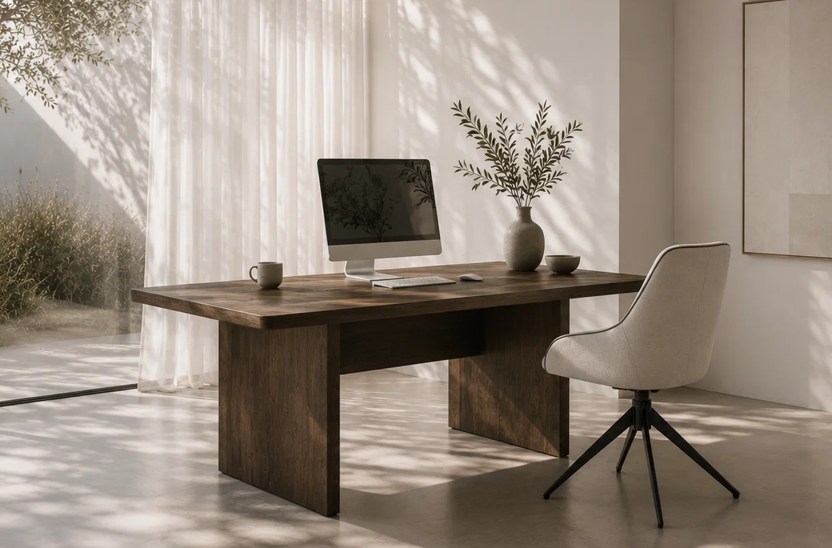 GEYA light office chair in a modern flexible workspace