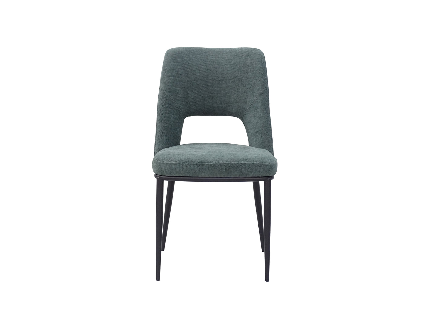 Open-Back Upholstered Dining Chair (CD-3123) — Front View — GEYA CD-3123