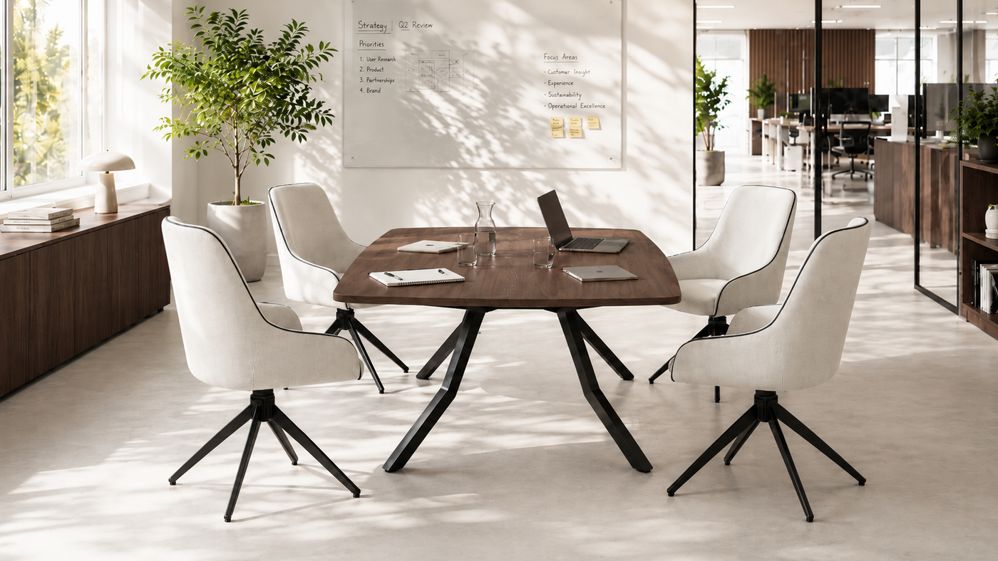 Modern Meeting & Collaborative Seating with [