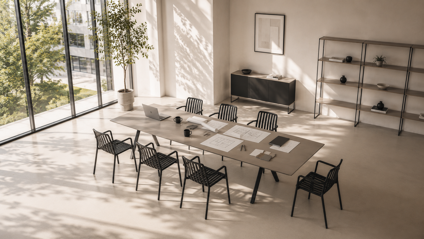Office Meeting Room – Professional Setting with [
