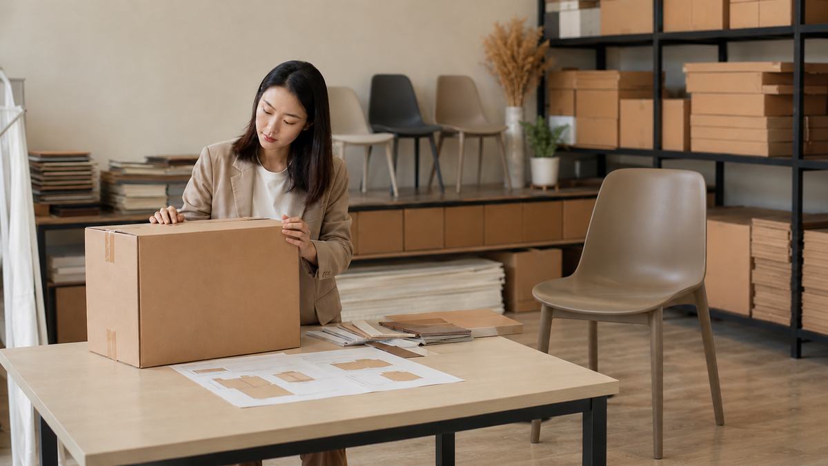 OEM and private-label packing coordination for polypropylene chair programs
