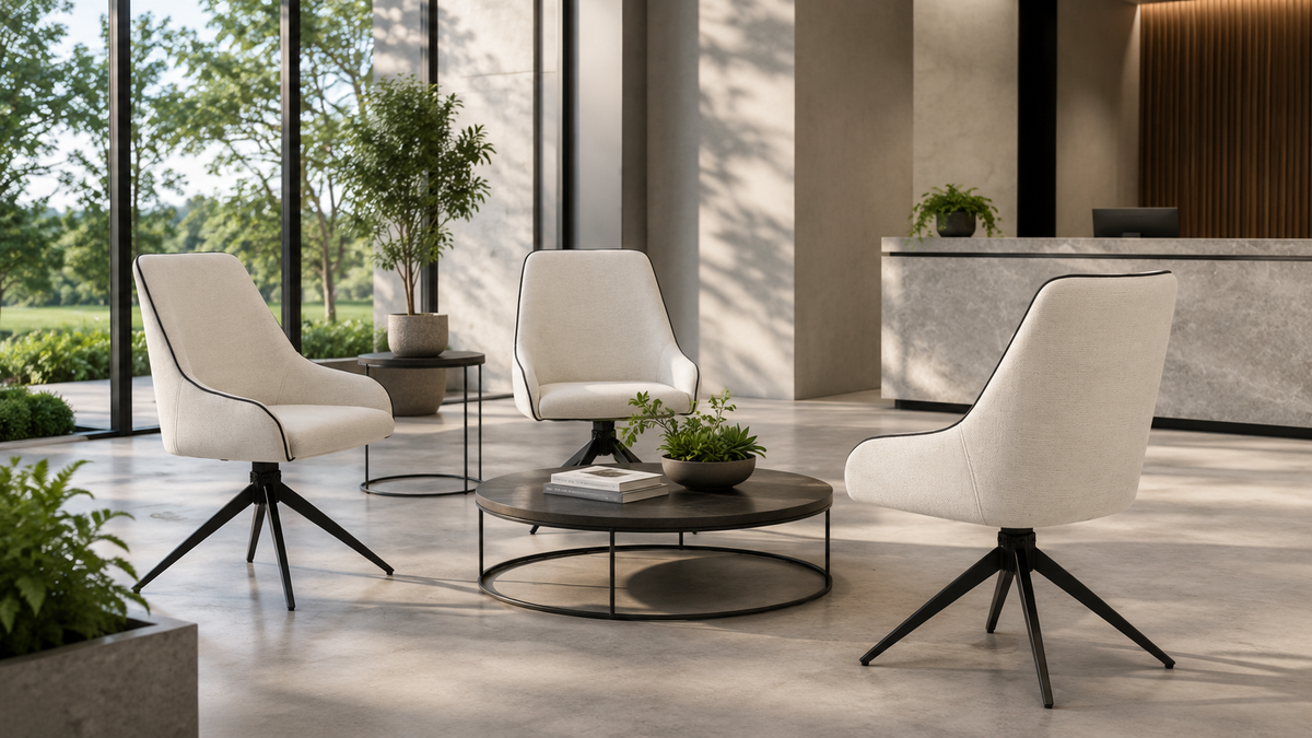 Reception & Lounge Seating with [