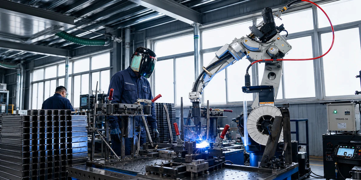 Robotic welding and reinforcement for metal chair frames