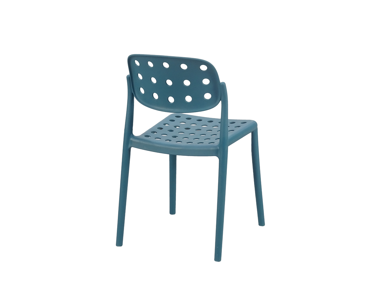 Rounded Rectangular Outer Chair Frame Teal PC-111
