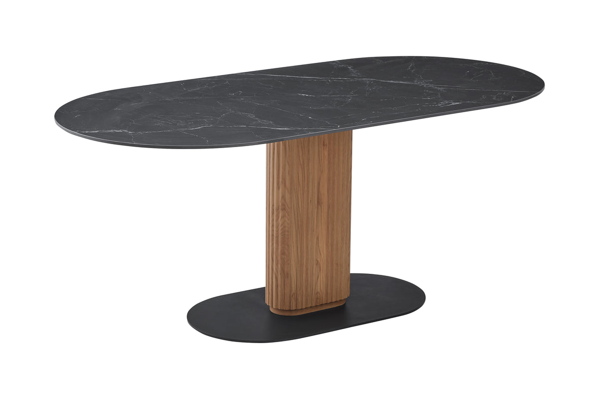 T-130 Fluted Column · Three-Material Composition — [