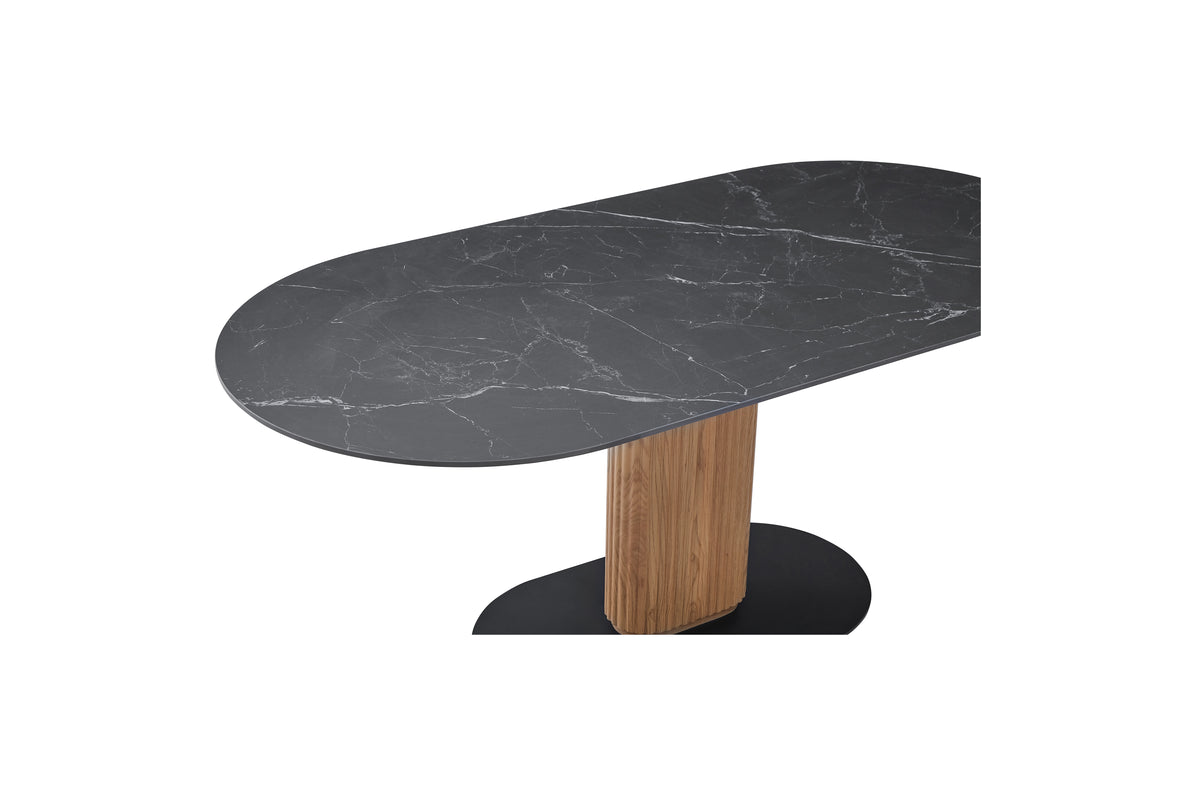 T-130 11mm Stone Edge · Oval Pedestal Detail — [