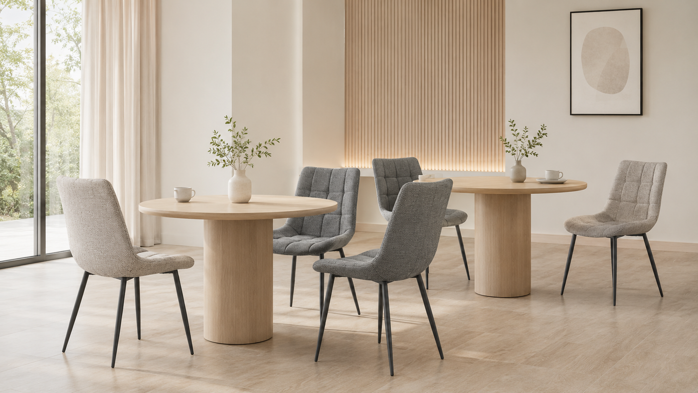 Structured Woven Dining Chairs for Residential Dining and Boutique Hospitality — GEYA DC-3218