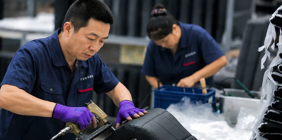 Sewing and upholstery work for OEM seating production