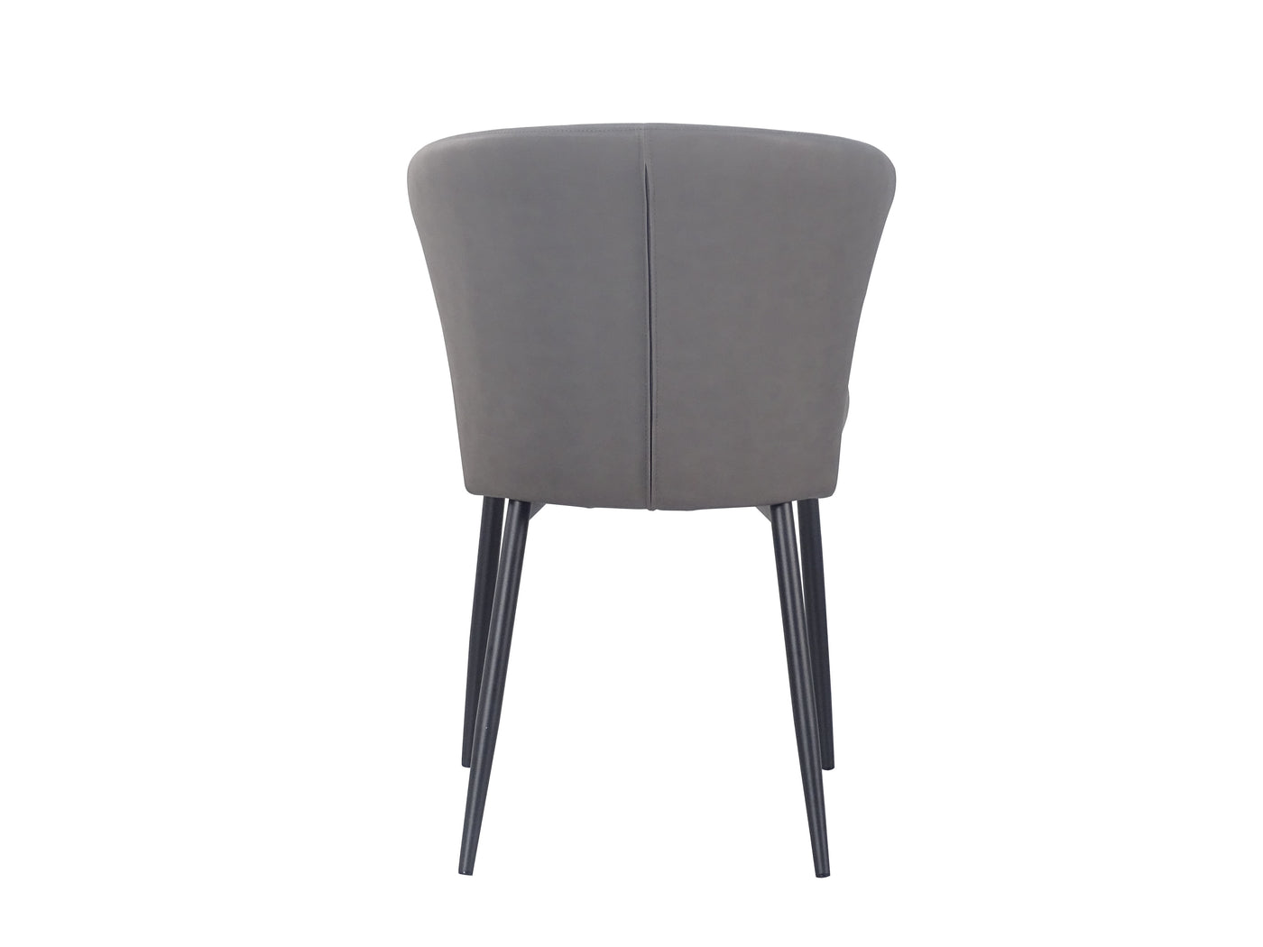 Upholstered Shell Dining Chair (DC-3016) — Rear View  — GEYA DC-3016-A