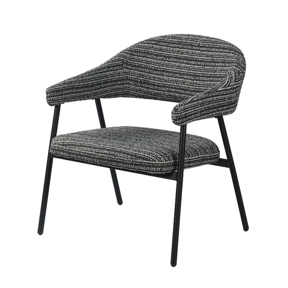 GEYA RC-18 wraparound bouclé lounge chair